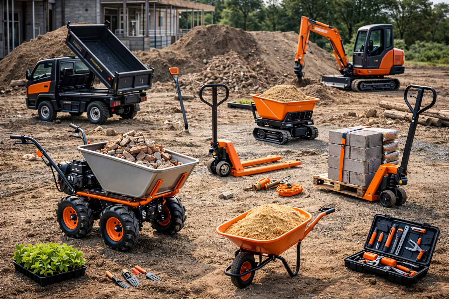 Transport, Handhabung & Baustelle