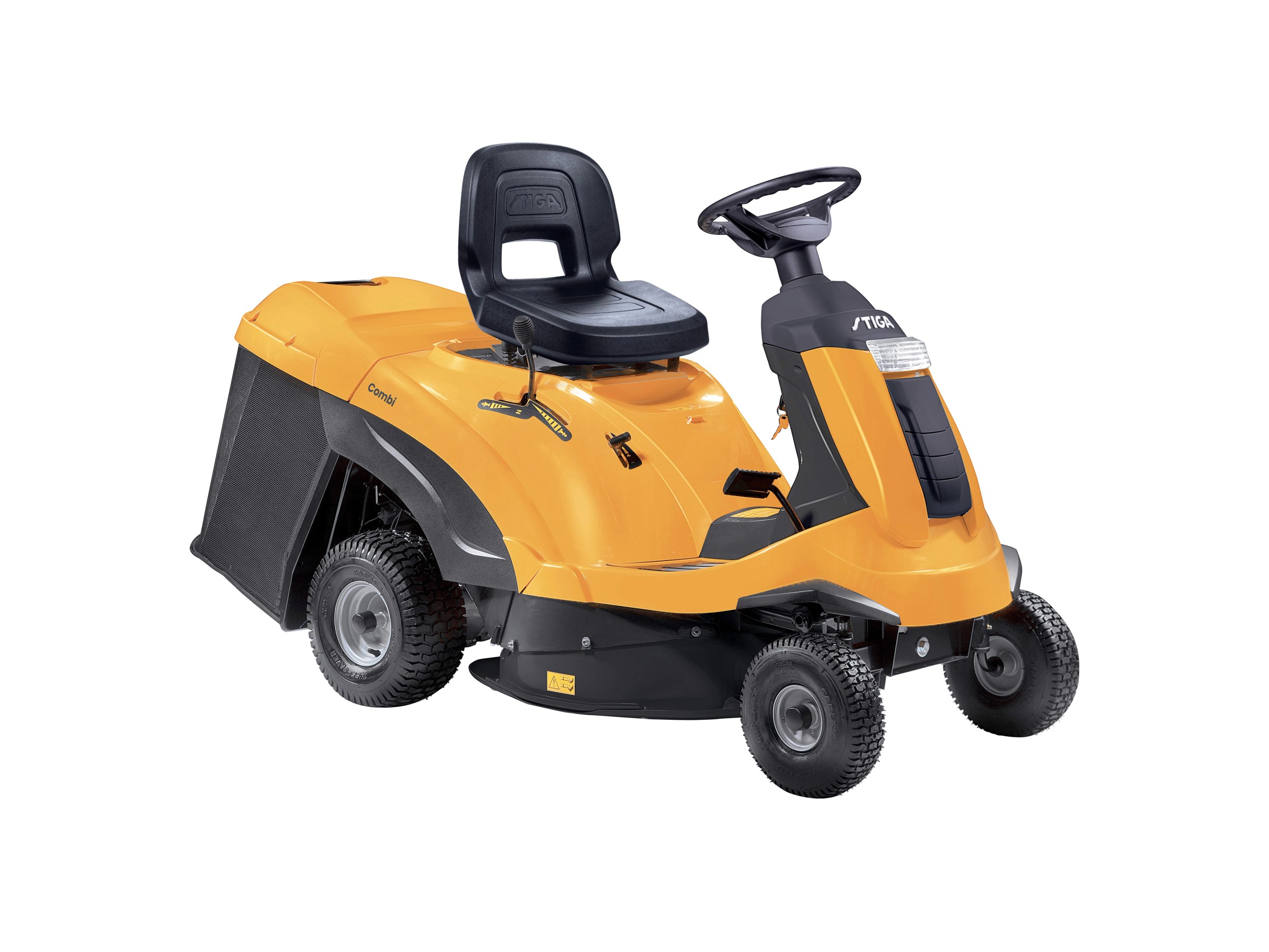 Stiga Rasentraktor Combi 372 mit 170 l Fangkorb