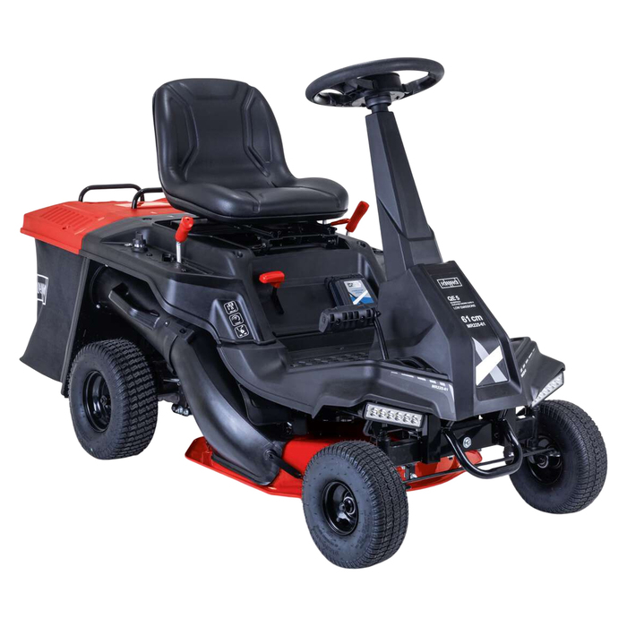 Scheppach MR225-61 Aufsitzmäher - Wendig & Kraftvoll | E-Start, 7,4 PS & 61 cm