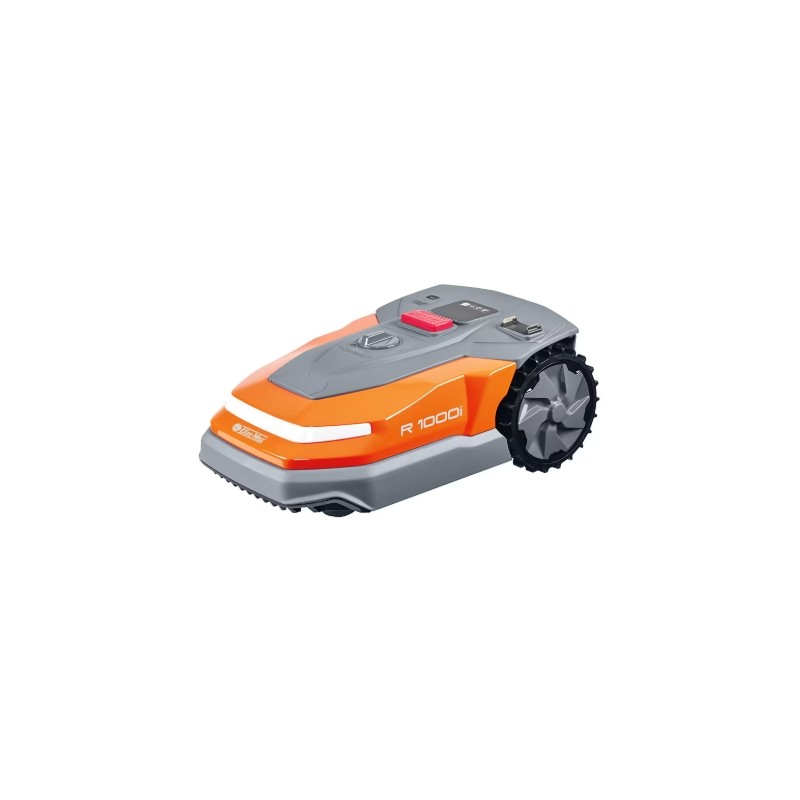 Mähroboter OLEOMAC R 1000i, Abdeckung bis zu 1000 m², 150 m Begrenzungskabel enthalten.