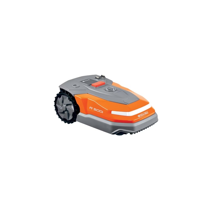 Mähroboter OLEOMAC R 500i, Abdeckung bis zu 500 m², 120 m Begrenzungskabel enthalten.