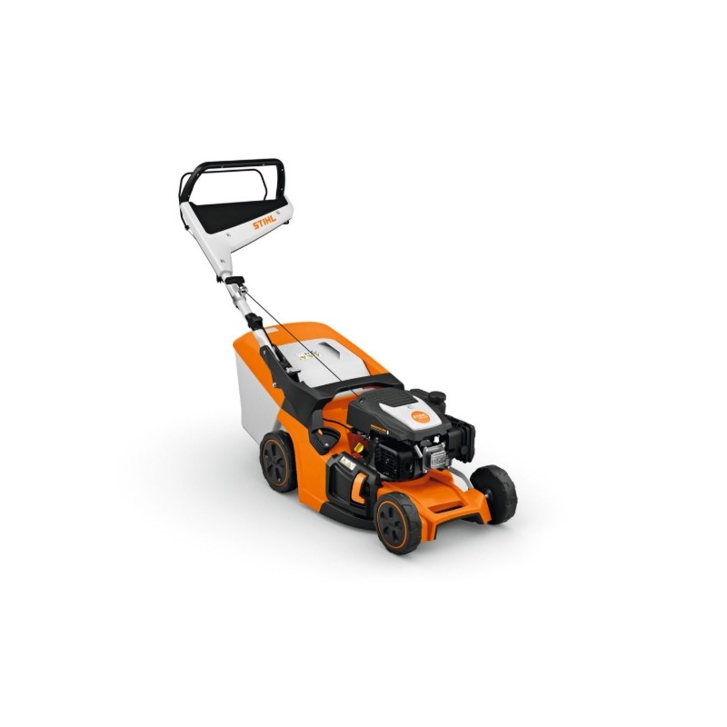 STIHL RM 443 139 ccm Benzin-Rasenmäher 41 cm Schnitt 55 L Fangkorb Schiebemäher