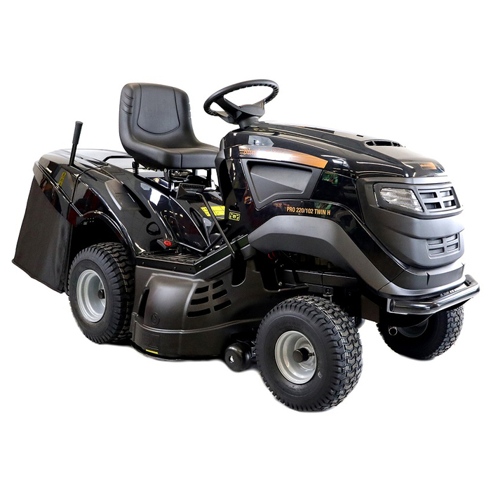 BLACK EDITION® PRO 220/102 Twin H Rasentraktor