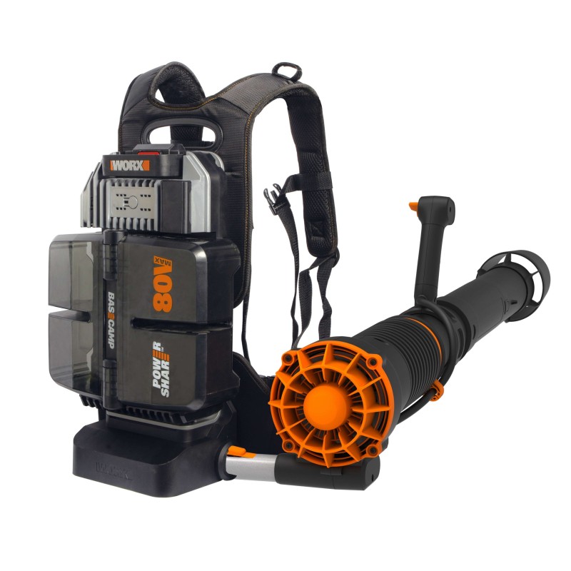 WORX WG572E 80 V Akku-Rucksack-Laubbläser