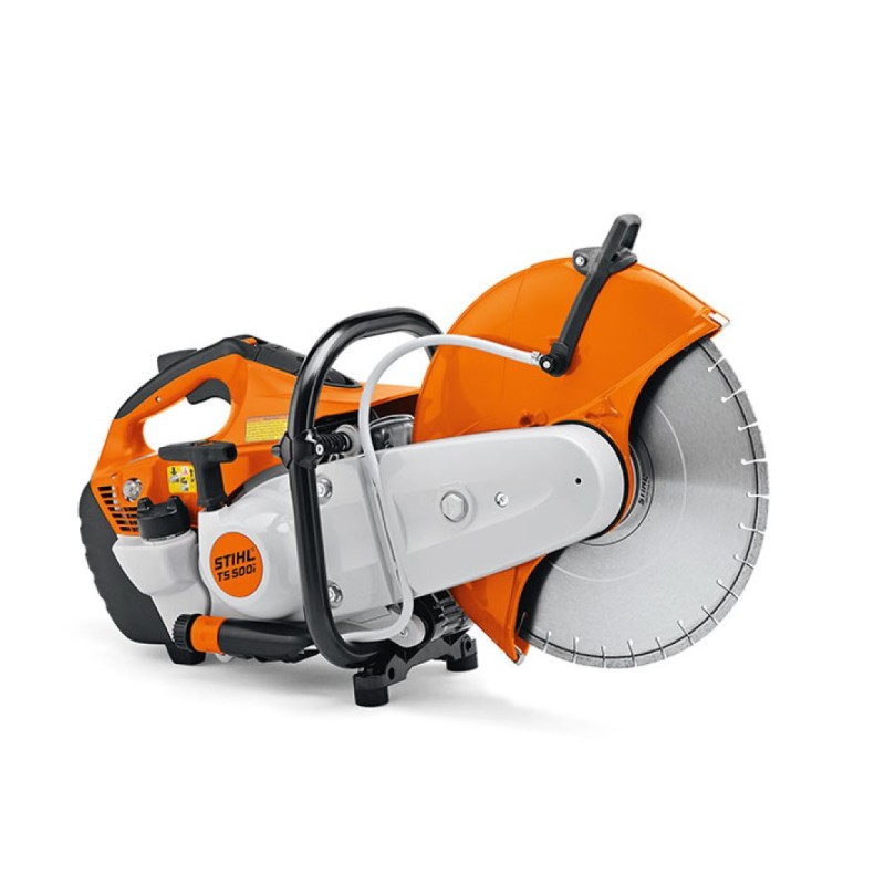 Gehrungssäge STIHL TS500i 72,2 ccm Trennscheibe 350 mm Tiefe 125 mm