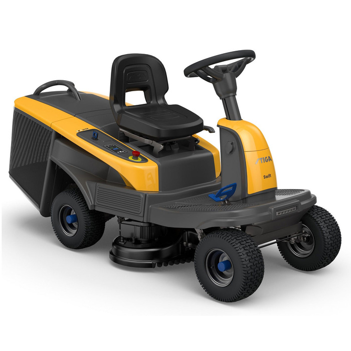 Stiga Akku-Rasentraktor Swift 372e inkl. 3x 5 Ah & Ladegerät, Wechselakkusystem