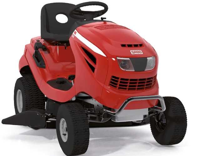 Sabo 110-S Hochleistungs-Traktor mit Heckfangkorb