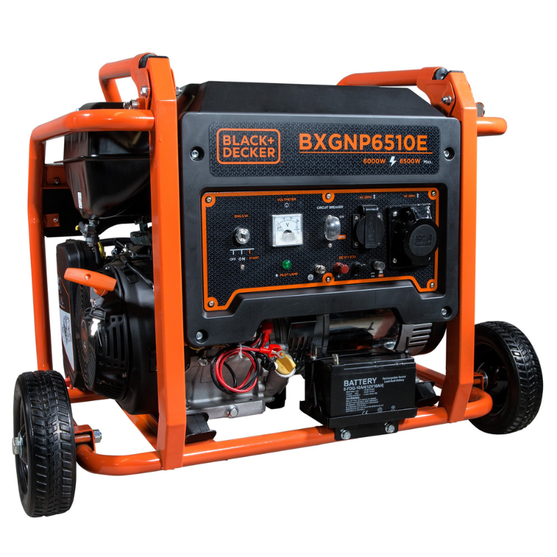 Black+Decker Benzin-Generator BXGNP6510E - 6500 W