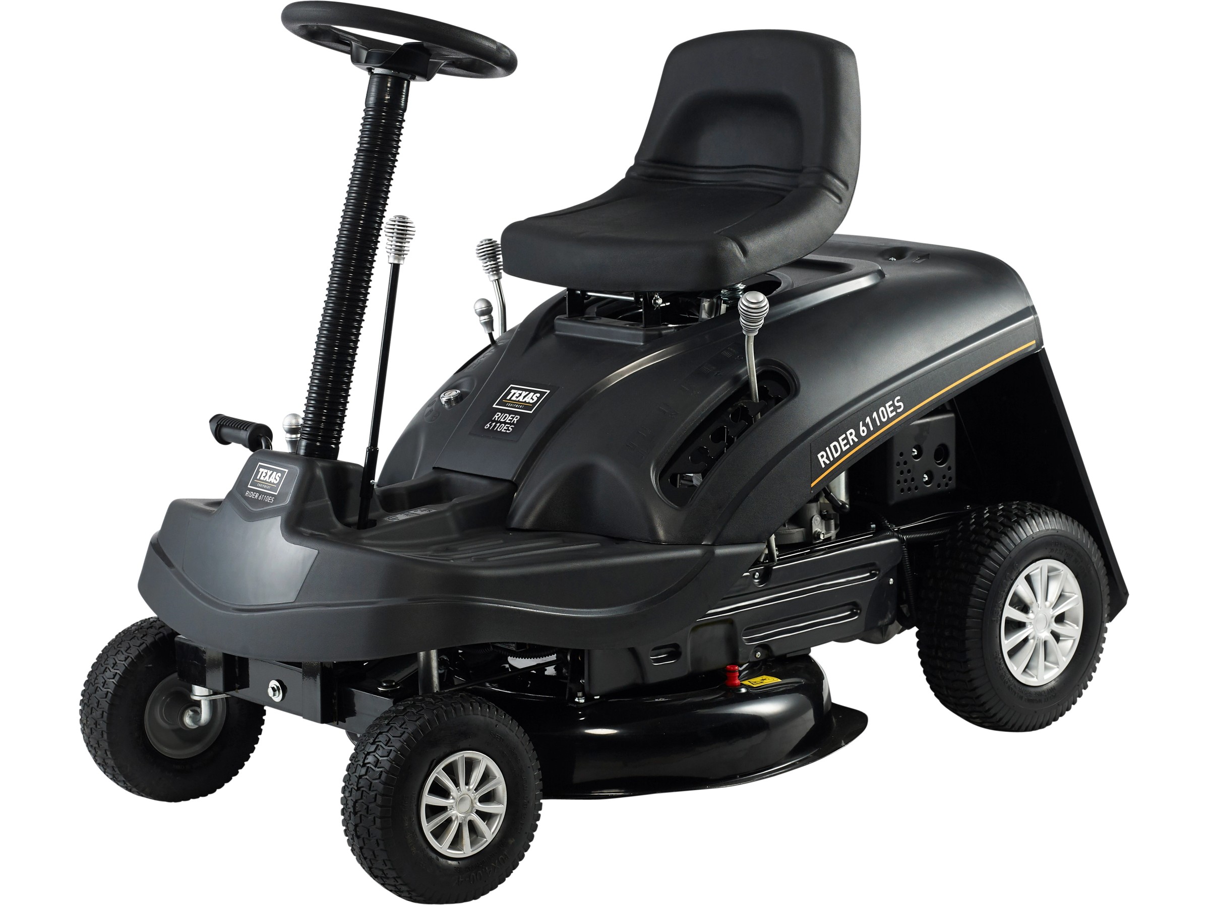 Texas Benzin-Aufsitzmäher Rider 7600 2 in 1 mit Mulch-Kit